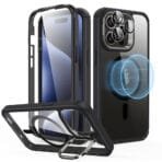 ESR Tough Case with Stash Stand – Rugged Protection for iPhone 15 Pro