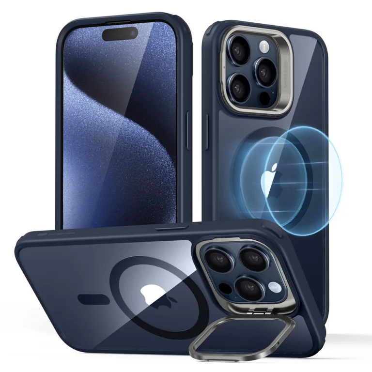ESR Hybrid Case with Stash Stand – Durable iPhone 15 Pro Max Cover thumbnail 4