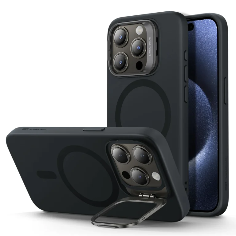 ESR Soft Case with Stash Stand – iPhone 15 Pro Max