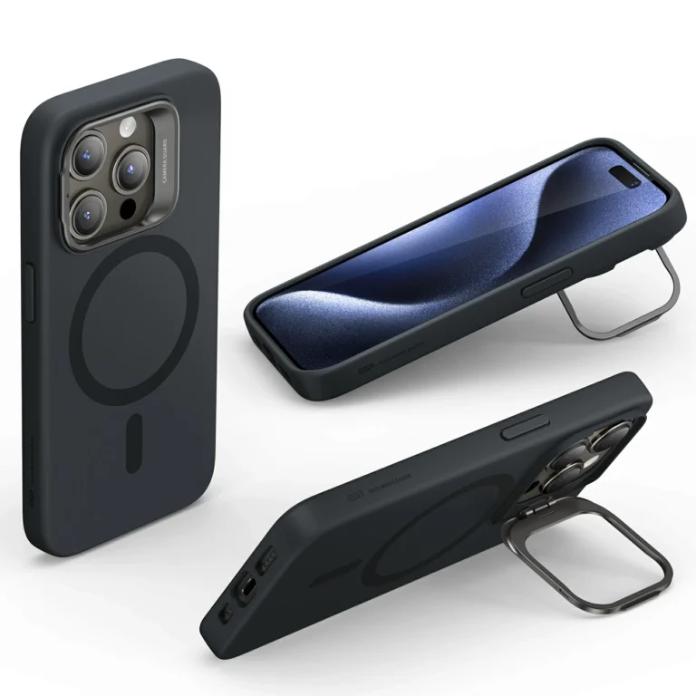 ESR Soft Case with Stash Stand – iPhone 15 Pro Max thumbnail 4