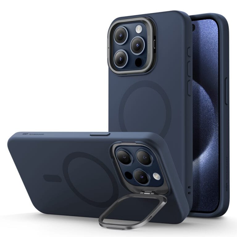 ESR Soft Case with Stash Stand – iPhone 15 Pro Max thumbnail 3