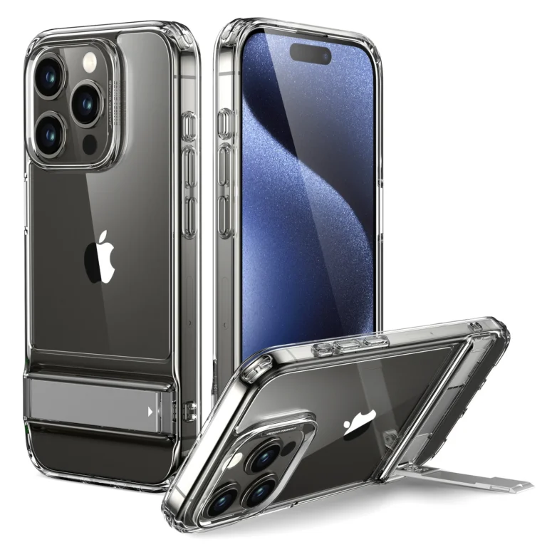 ESR Kickstand iPhone 15 Pro Max Case – Adjustable Stand Cover