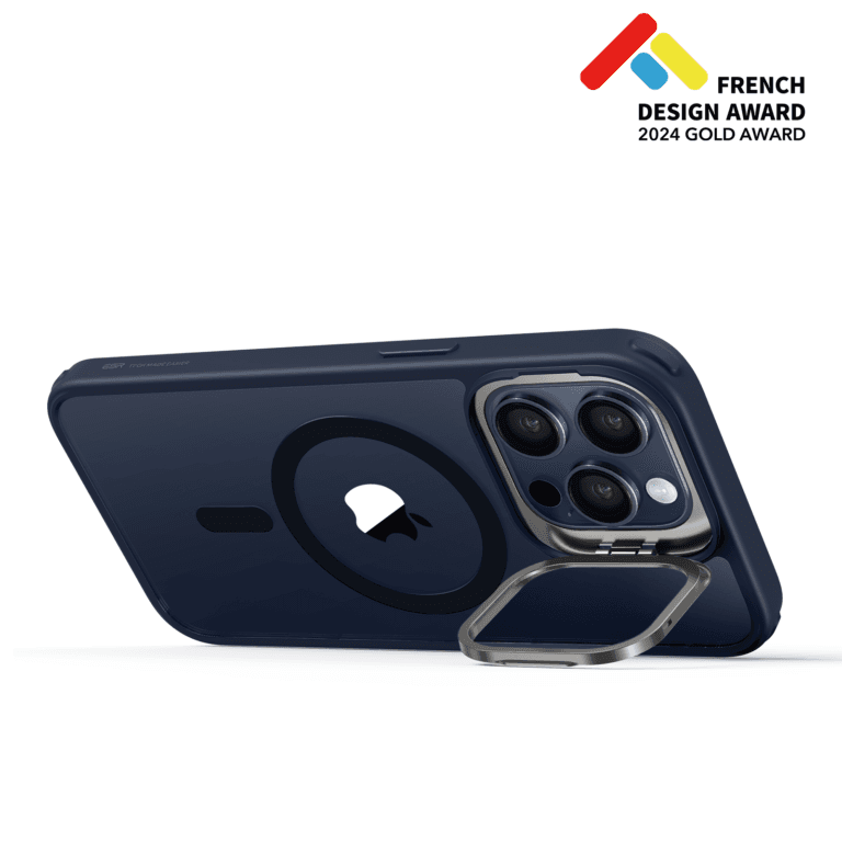 ESR Hybrid Case with Stash Stand – Durable iPhone 15 Pro Max Cover thumbnail 2