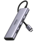 UGREEN USB-C Multifunction Hub – 6-in-1 USB-C Adapter with HDMI, USB Ports, and Card Reader