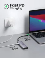 UGREEN USB-C Multifunction Hub – 6-in-1 USB-C Adapter with HDMI, USB Ports, and Card Reader - Image 2