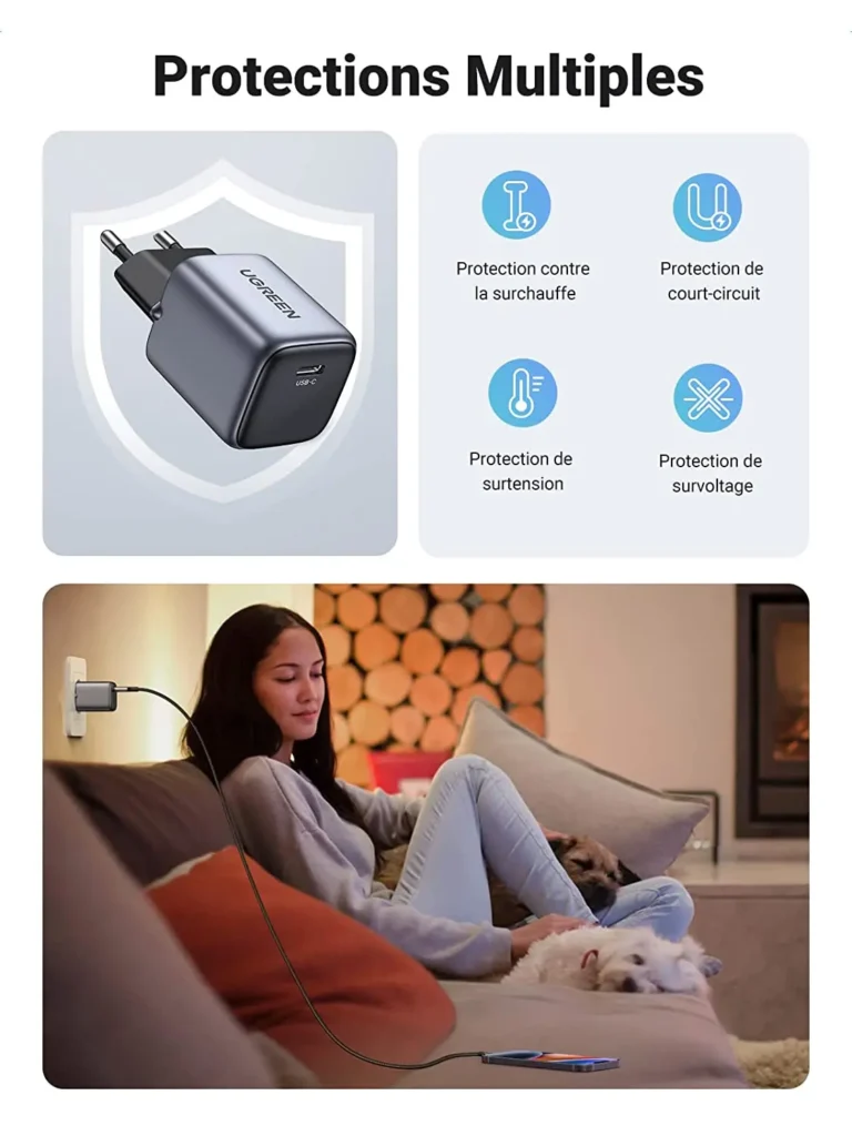 UGREEN Nexode USB-C PD GaN Fast Charger thumbnail 3