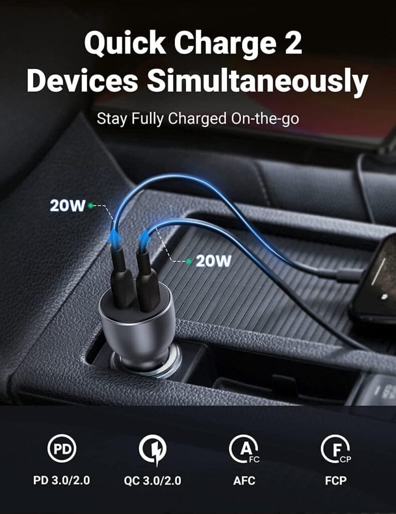 UGREEN PD Car Charger 40W thumbnail 2