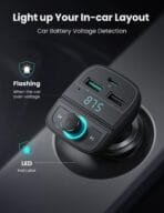 UGREEN Bluetooth FM Transmitter Car Charger - Image 2
