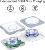 CHOETECH MagSafe Wireless Charger 2in1 - Image 6