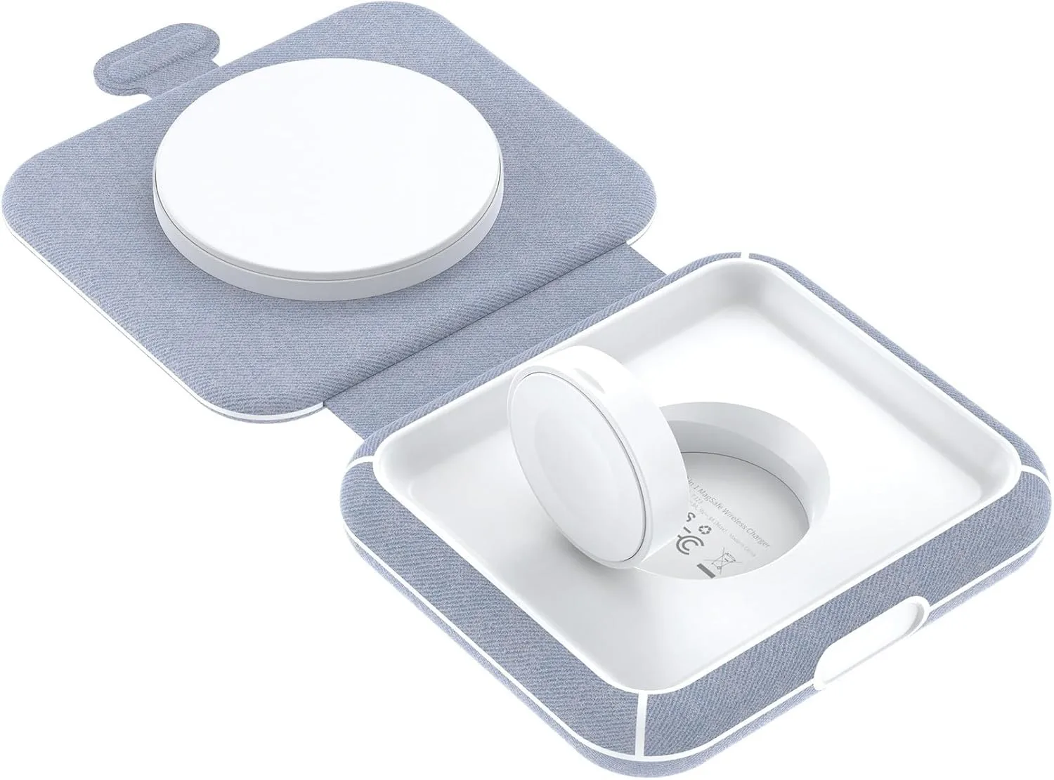 CHOETECH MagSafe Wireless Charger 2in1 - Image 1