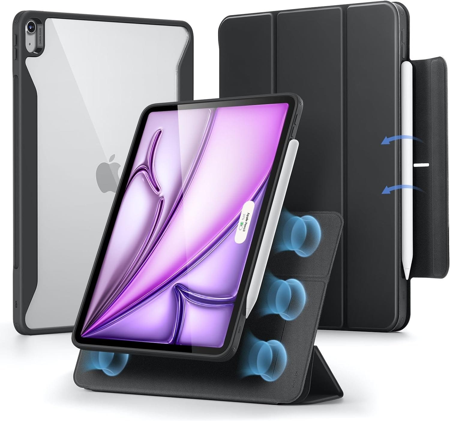 71k2ZHmLJtL._AC_SL1500_ ESR Hybrid Case 360 iPad Air 13 (2024) - Image 1