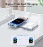CHOETECH MagSafe Wireless Charger 2in1 - Image 5