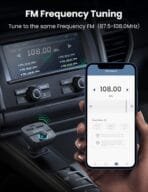 UGREEN Bluetooth FM Transmitter Car Charger - Image 4