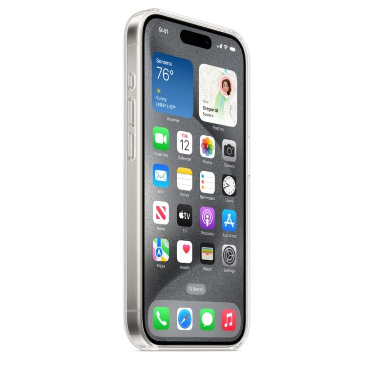iPhone 15 Pro Clear Case Magsafe thumbnail 5
