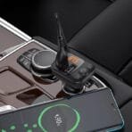 BOROFONE In-Car Audio Wireless FM Transmitter - Image 5