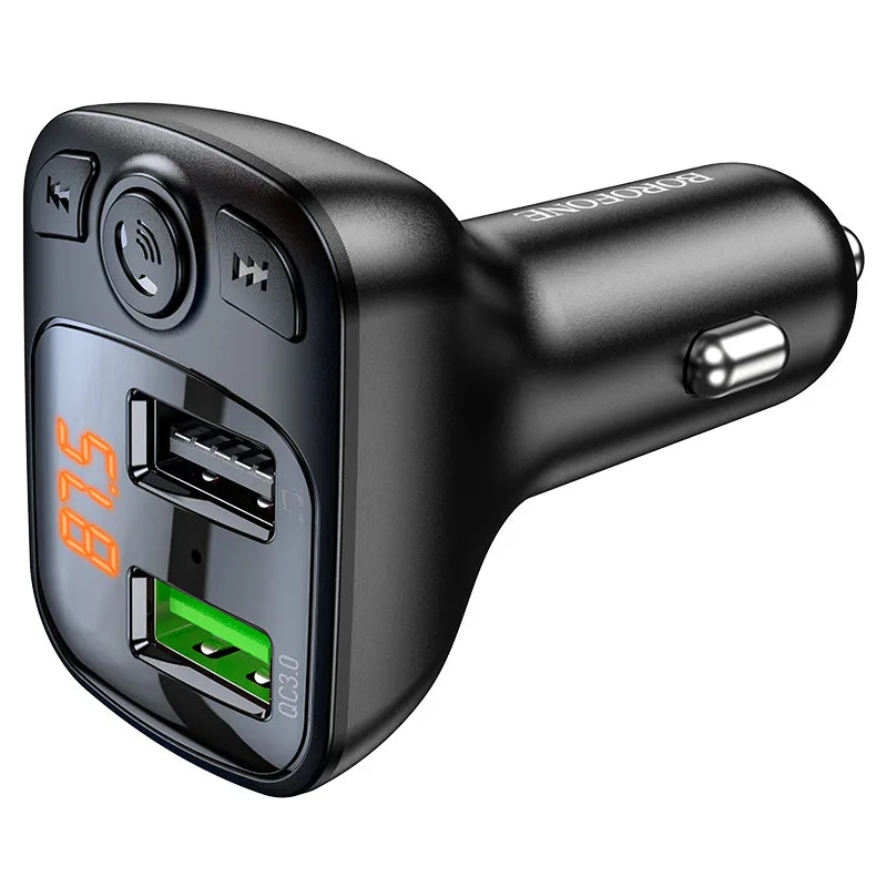 BOROFONE PD30W+QC3.0 In-Car Wireless FM Transmitter - Image 2