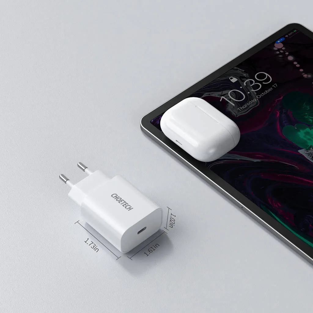 CHOETECH PD 20W Wall Charger - Image 5