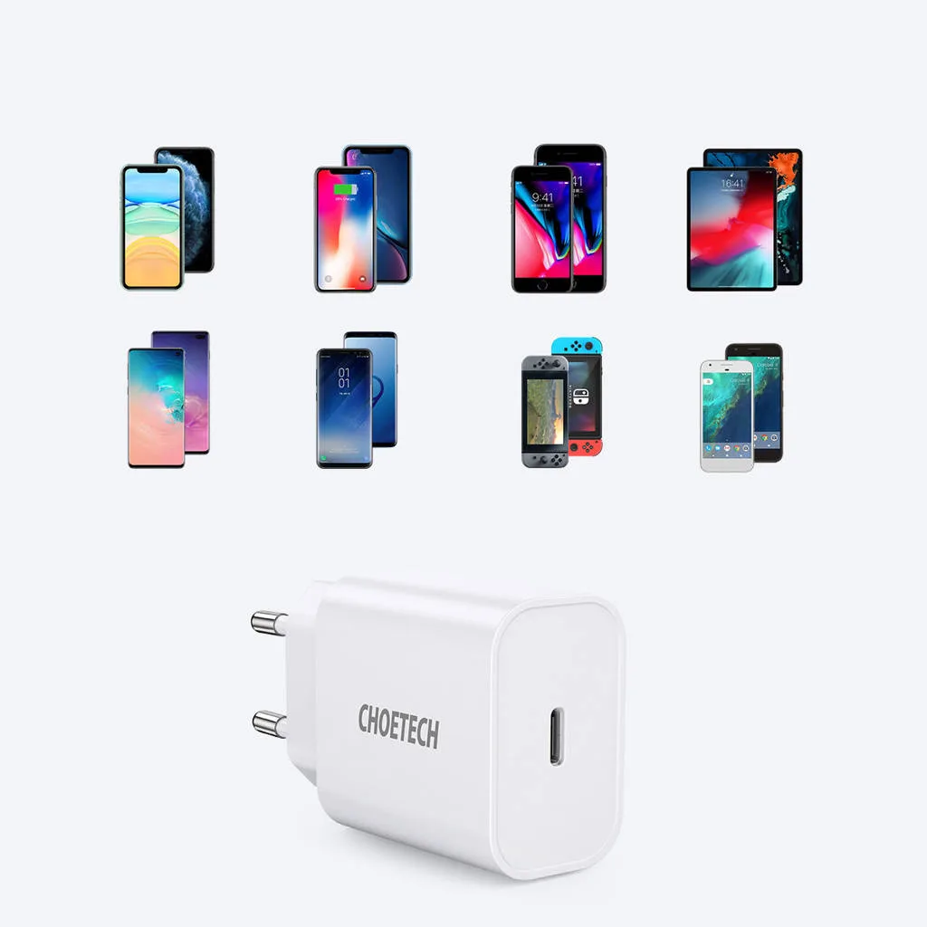 CHOETECH PD 20W Wall Charger - Image 4