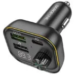 BOROFONE PD30W+QC3.0 In-Car Wireless FM Transmitter - Image 4