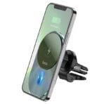 HOCO Magnetic Holder For Car Vent Wireless Charging - Image 5
