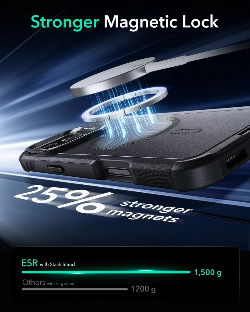 ESR Tough Case With Stash Stand thumbnail 6