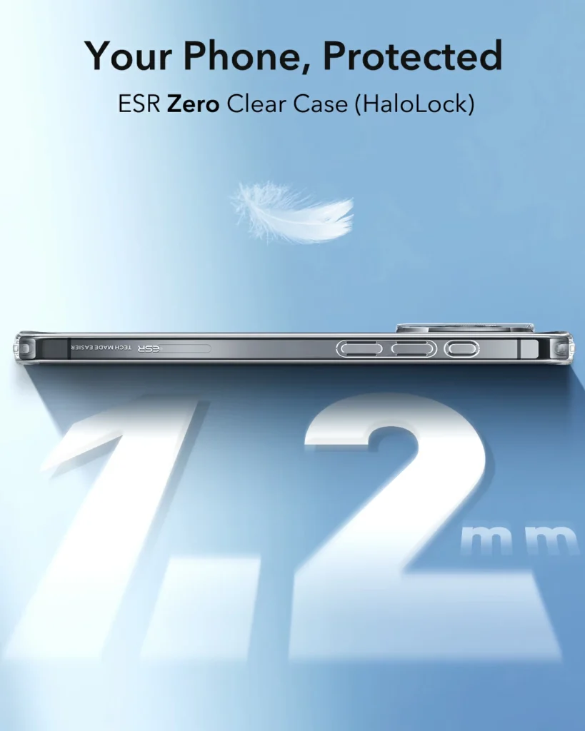 ESR Clear Case Zero Series Frosted Grey thumbnail 5
