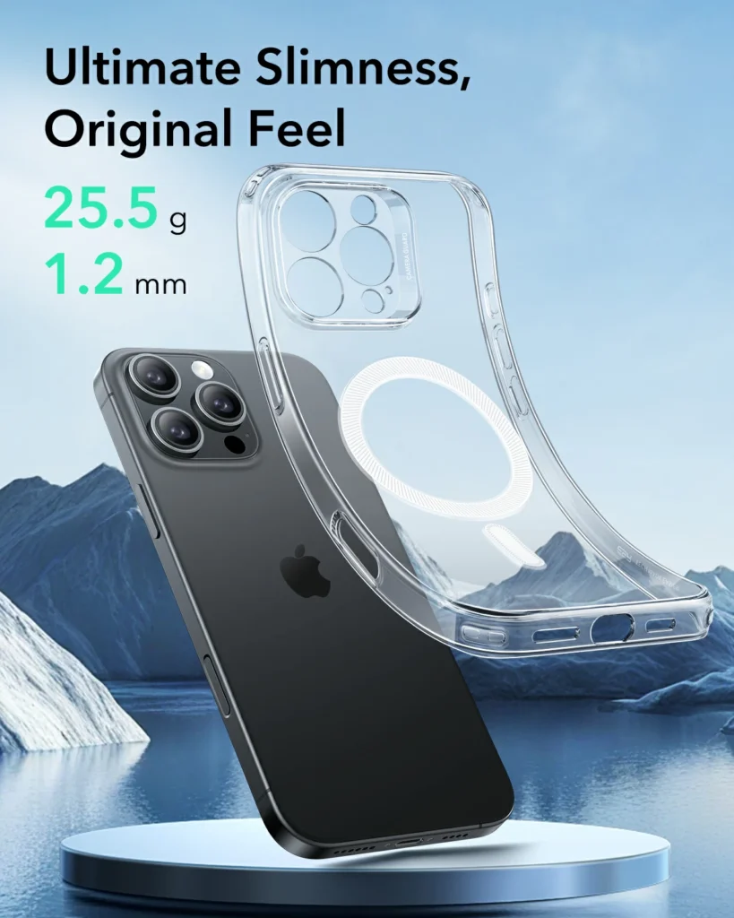 ESR Clear Case Zero Series Frosted Grey thumbnail 4