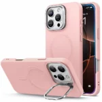 ESR Soft Case With Stash Stand Pink