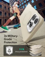 ESR Soft Case With Stash Stand Black - Image 8