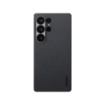 PITAKA Black Tactile Woven Case Samsung S25 Ultra