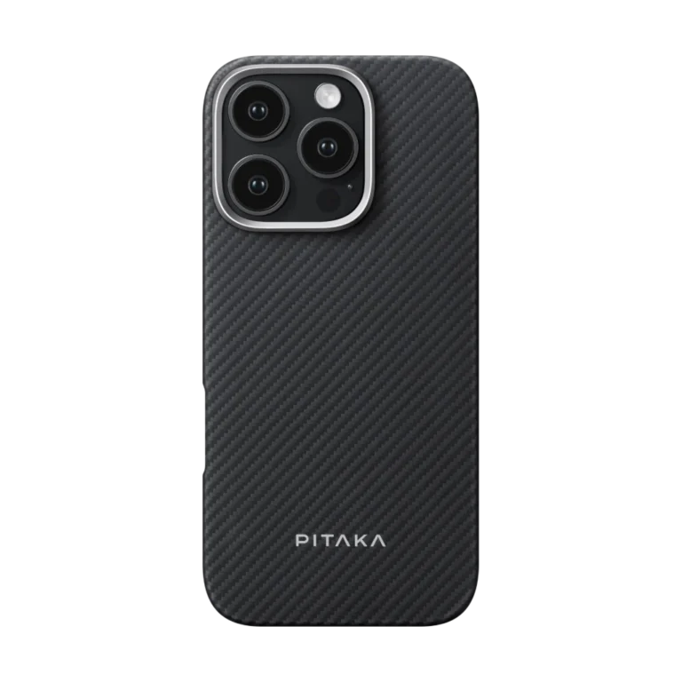 PITAKA Black Tactile Woven Case iPhone 16 Pro thumbnail 6