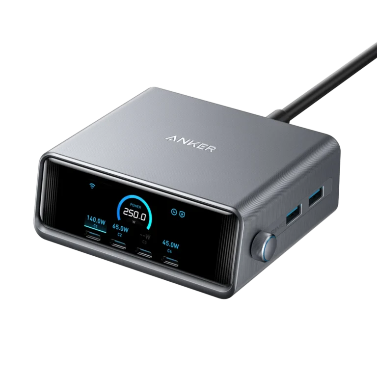 Anker Prime Charger (250W, 6 Ports, GaNPrime)
