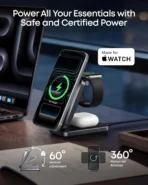 Anker Prime Wireless Charging Station (3-in-1, MagGo, AirCool, Foldable) - Image 3
