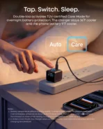 Anker Nano Charger (45W, Smart Display, 180° Foldable) - White - Image 5