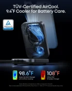 Anker Prime Wireless Charging Station (3-in-1, MagGo, AirCool, Foldable) - Image 5