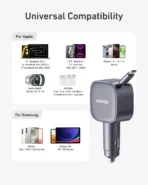 Anker Nano 75W Car Charger and Anker 140W 2-in-1 USB-C to USB-C Cable - Image 5