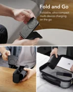 HaloLock™ 3-in-1 Travel Wireless Charging Set - White - Image 3