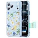 iPhone 17 Pro Max Classic Hybrid Magnetic Case (Camera Control) - Tropical Paradise