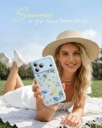 iPhone 17 Pro Max Classic Hybrid Magnetic Case (Camera Control) - Tropical Paradise - Image 2