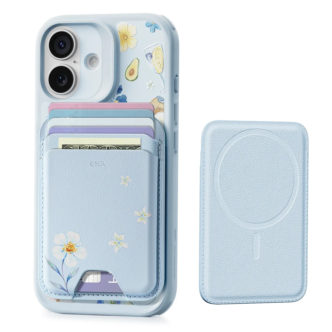esrr1 Classic Magnetic Wallet - Tropical Paradise - Image 1