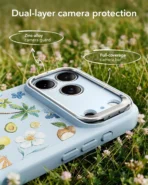 iPhone 17 Pro Max Classic Hybrid Magnetic Case (Camera Control, Stash Stand) - Tropical Paradise - Image 4